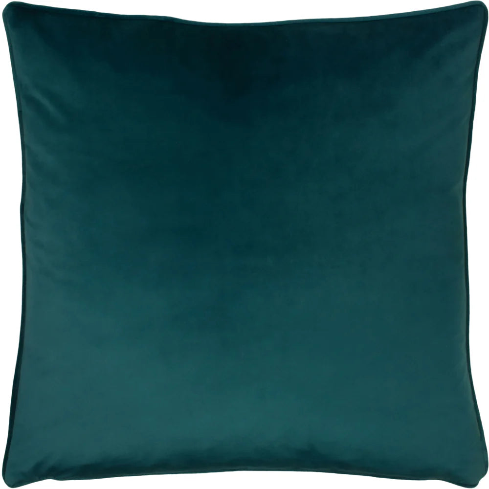 Velour Soft Velvet Cushion - Teal