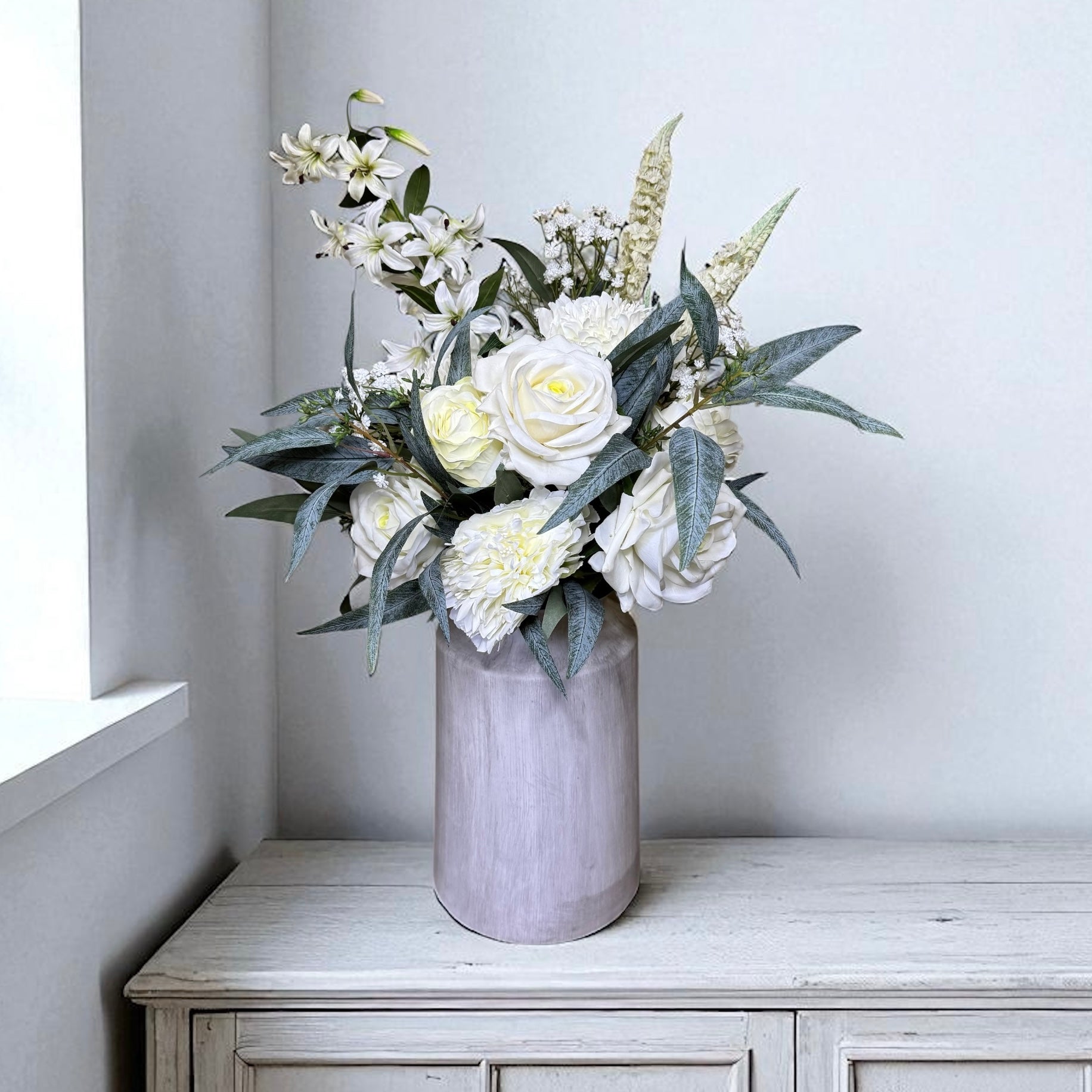 Faux Flower Arrangements