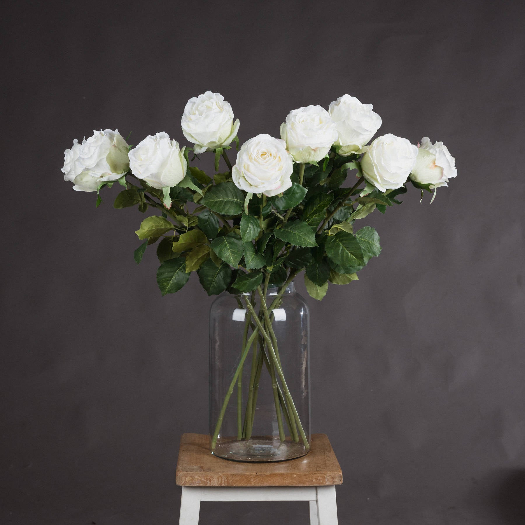 Traditional White Garden Rose