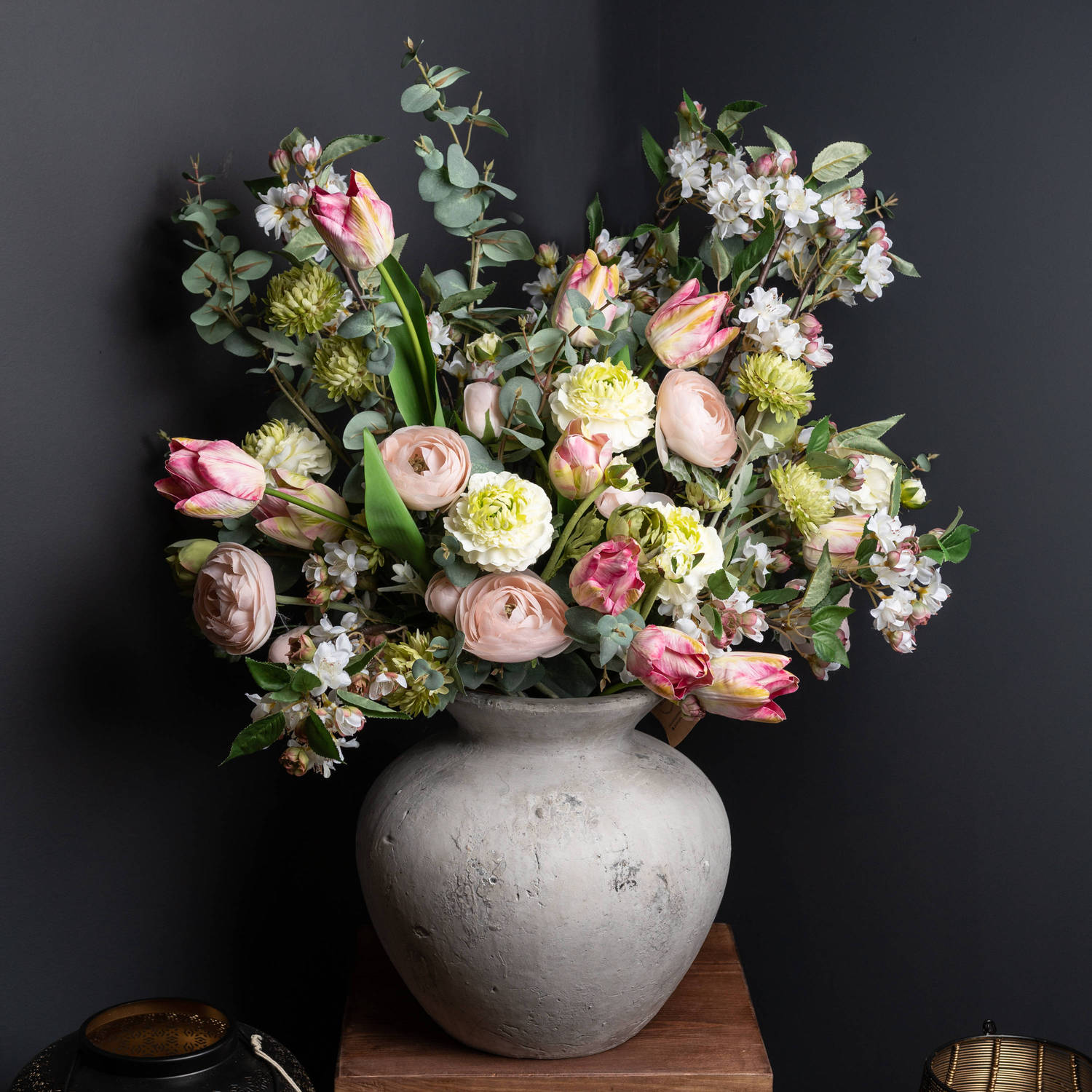 Winslow Antique White Vase