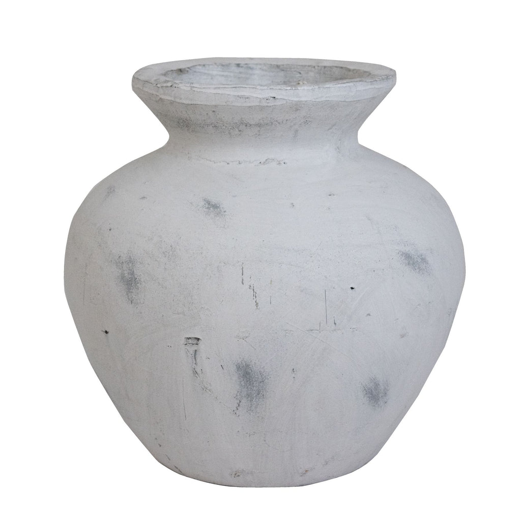 Winslow Antique White Vase