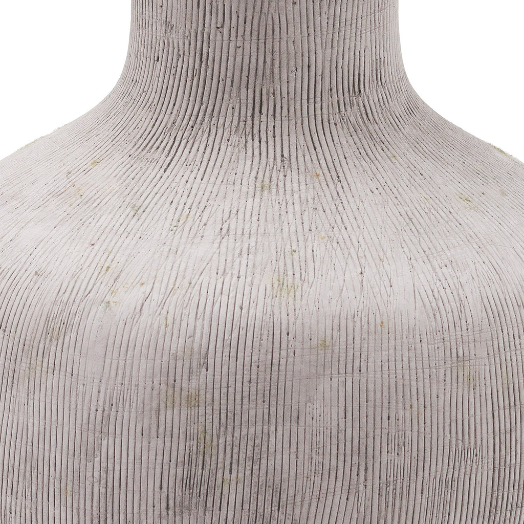 Elowyn Squat Stone Vase
