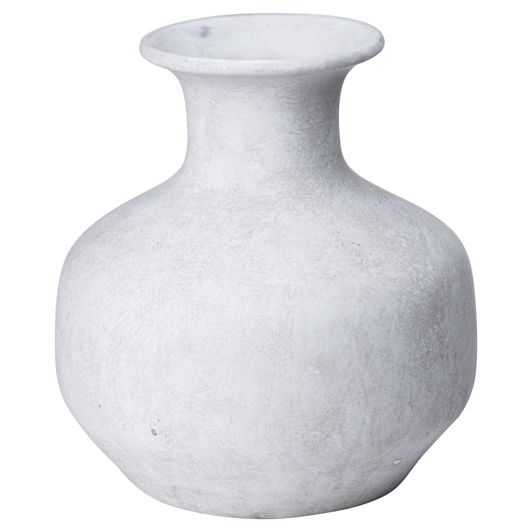 Edeline Squat Stone Vase