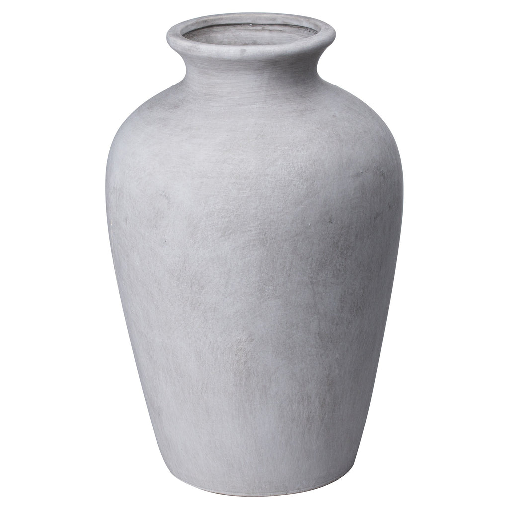 Winslow White Stone Vase