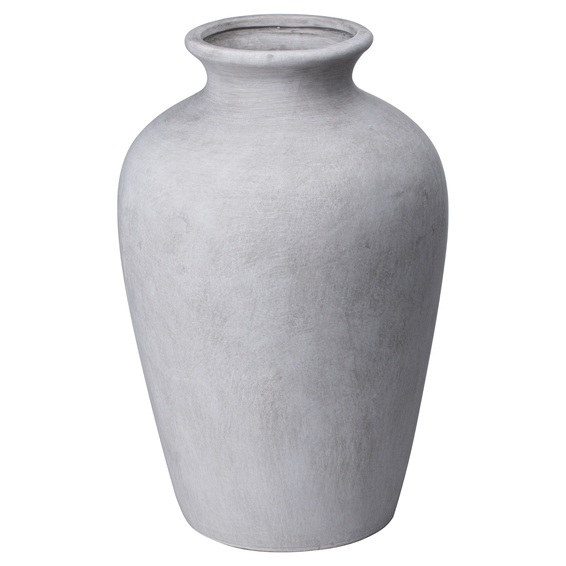 Winslow White Stone Vase