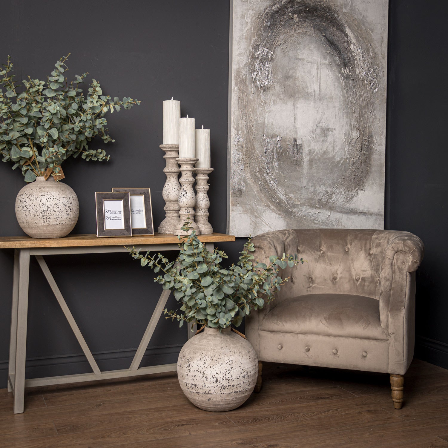 Halden Stone Ceramic Vase