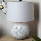 Halden Large Stone Ceramic Table Lamp