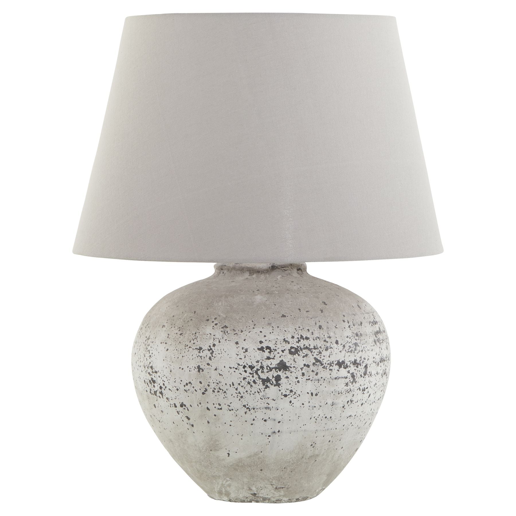 Belmont Speckled Stone Ceramic Table Lamp