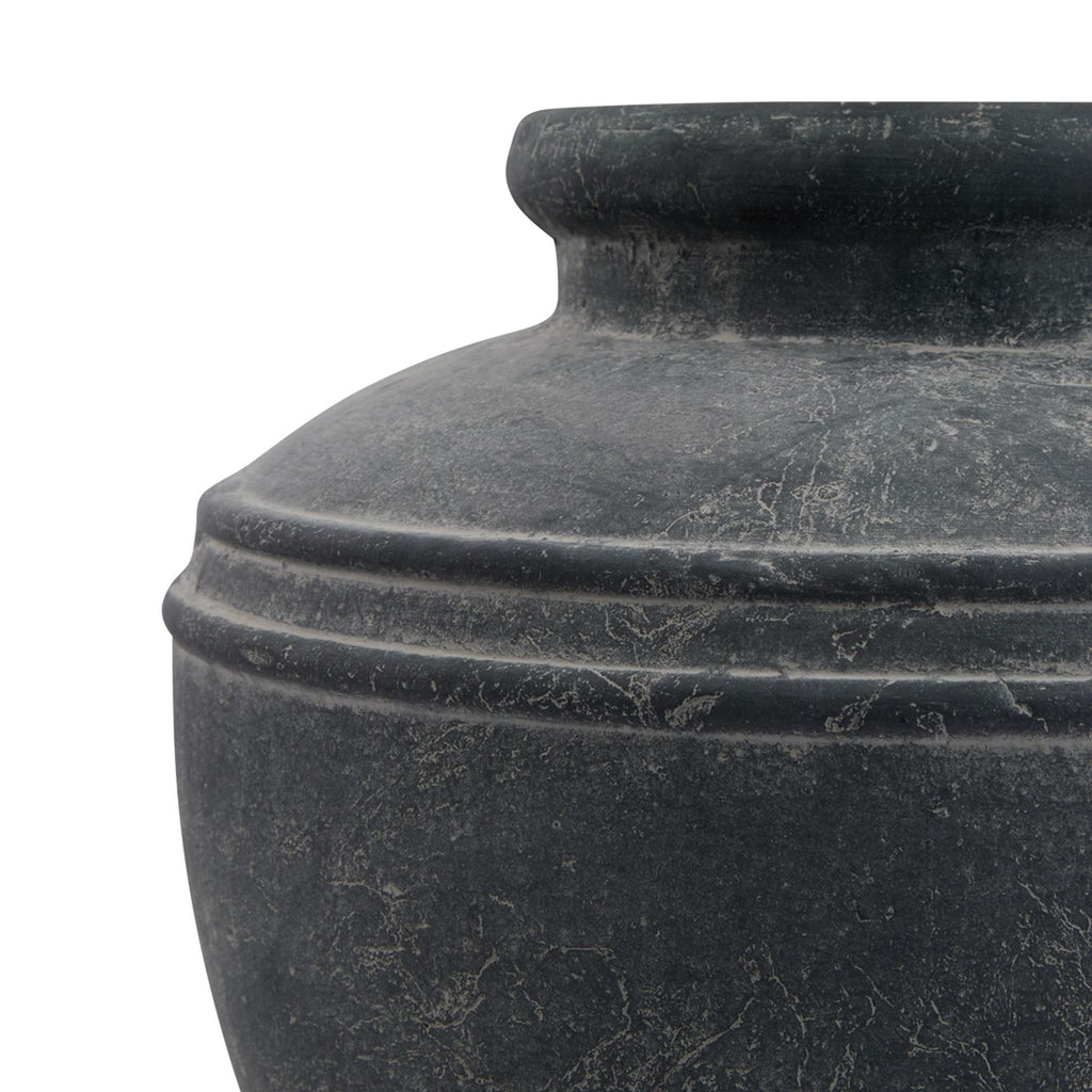 Milana Large Grey Water Pot Vase