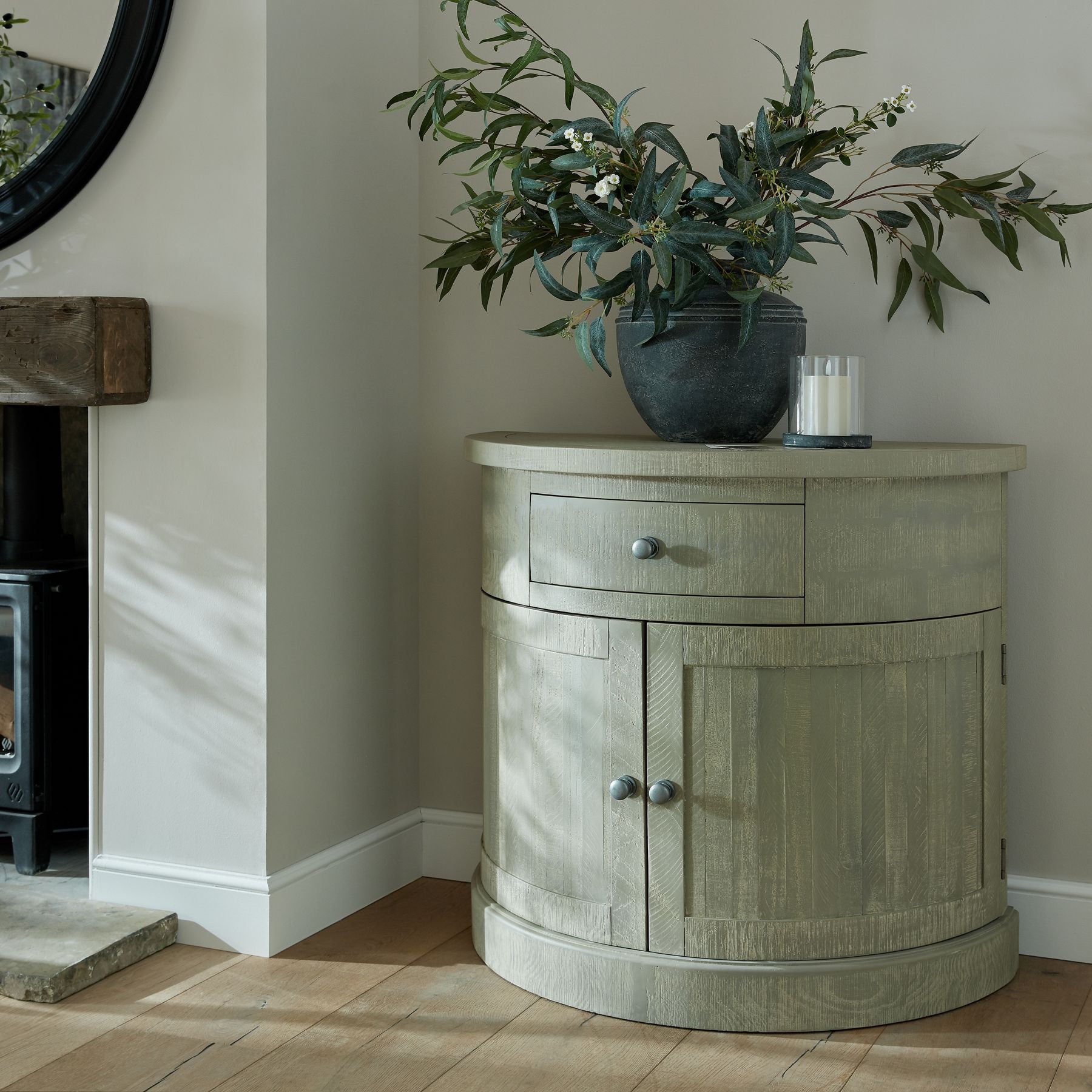 Milana Grey Water Pot Vase