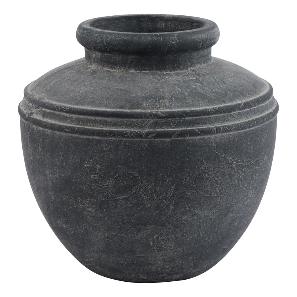 Milana Large Grey Water Pot Vase
