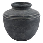 Milana Large Grey Water Pot Vase