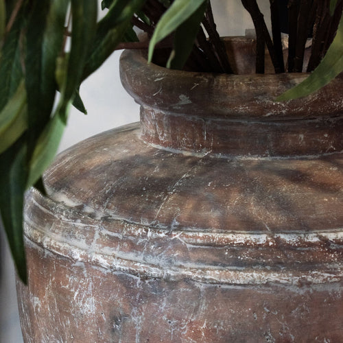 Alma Large Brown Water Pot Vase