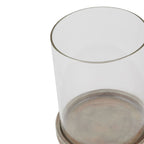 Alma Large Brown Hurricane Lantern