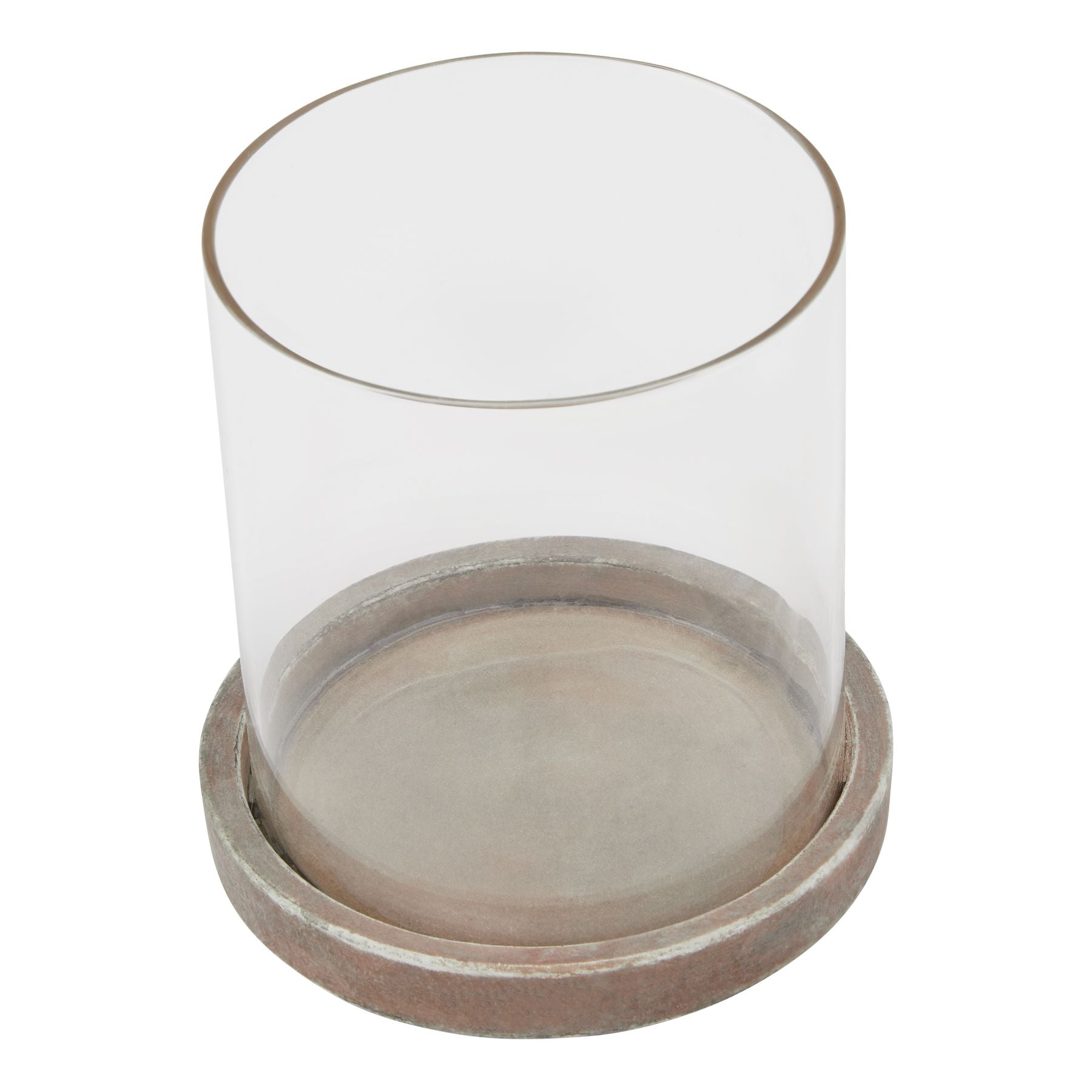Alma Brown Hurricane Lantern