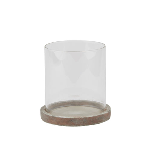 Alma Brown Hurricane Lantern
