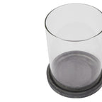 Milana Grey Large Hurricane Lantern