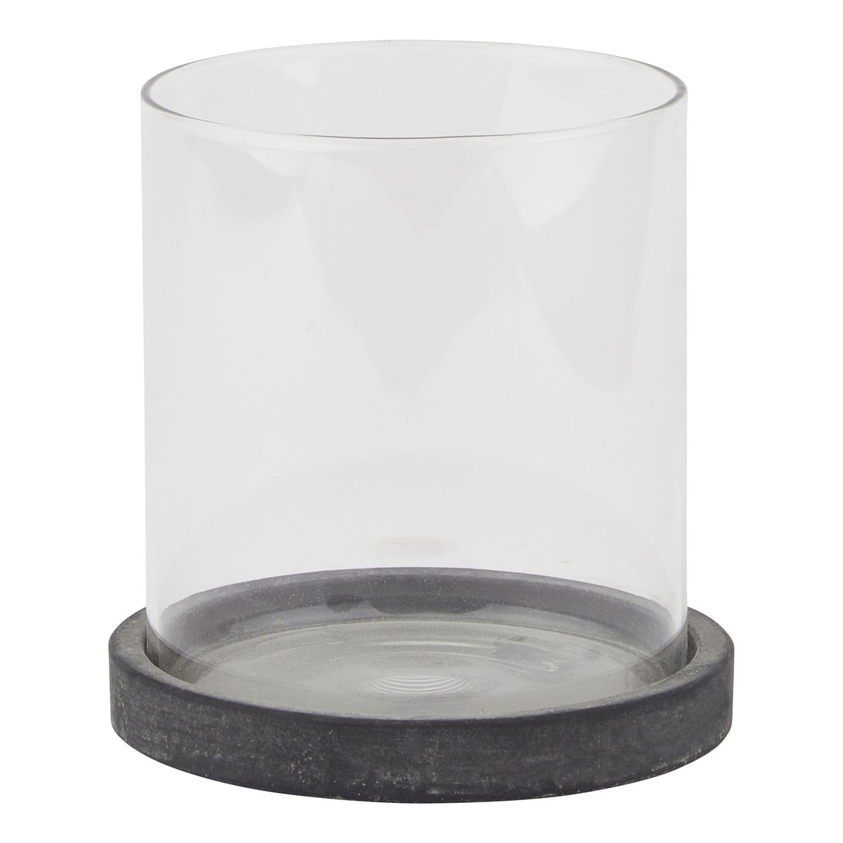 Milana Grey Hurricane Lantern