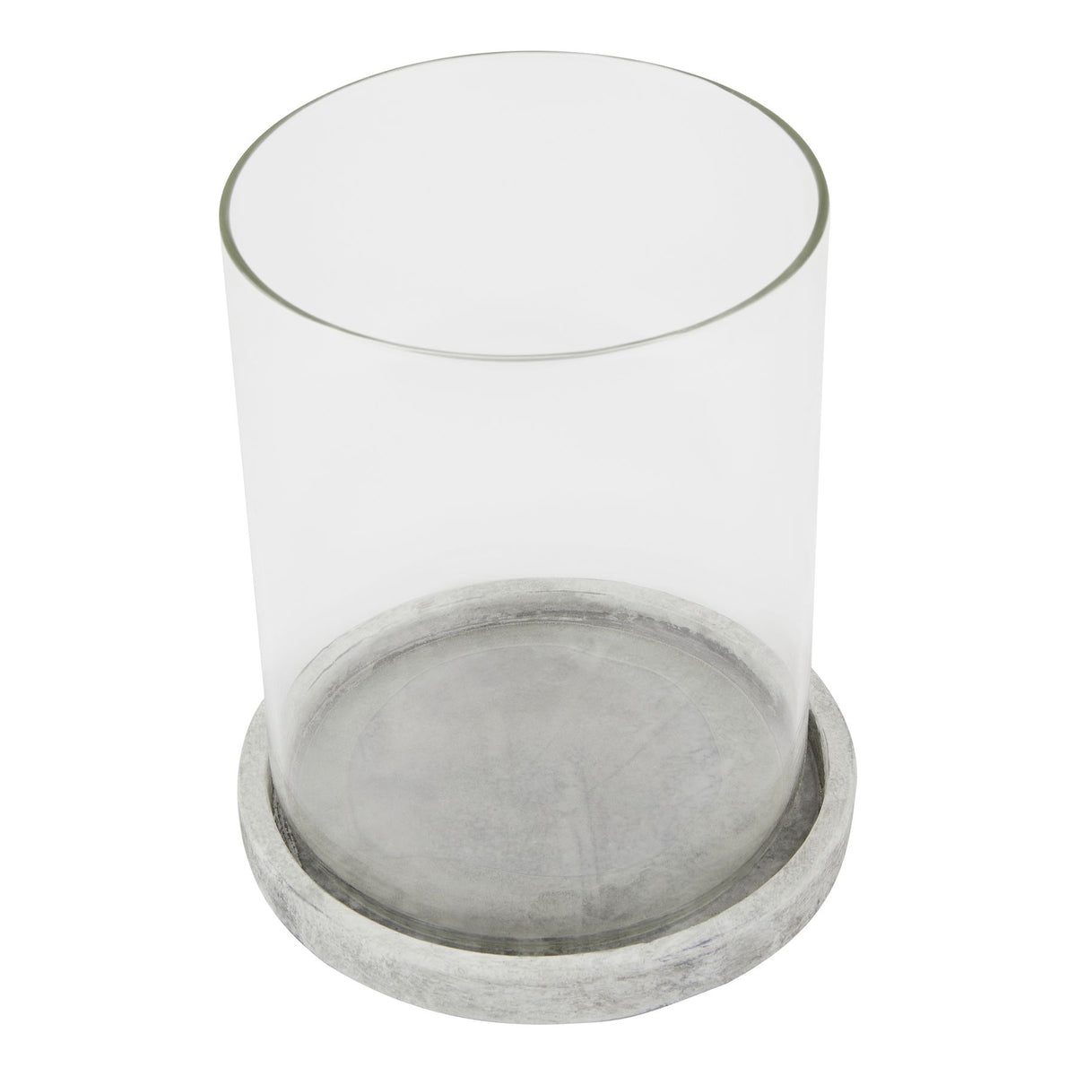 Brisa Stone Large Hurricane Lantern