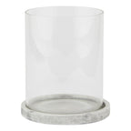 Brisa Stone Large Hurricane Lantern