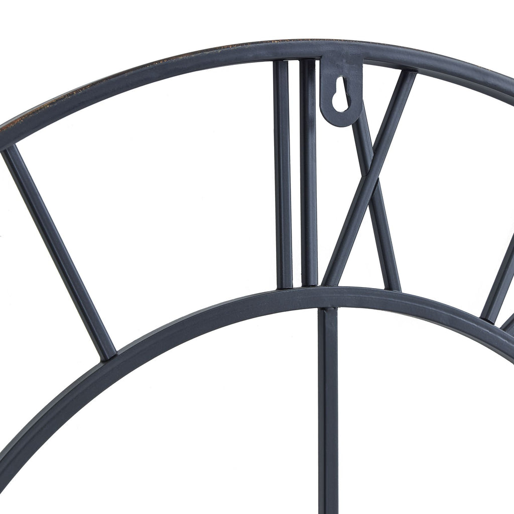 70cm Bronze Skeleton Wall Clock