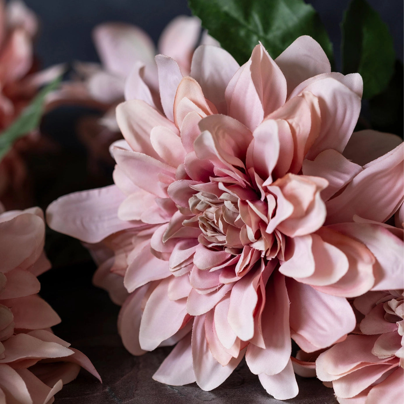 Pink Artificial Dahlia 'Flamingo'