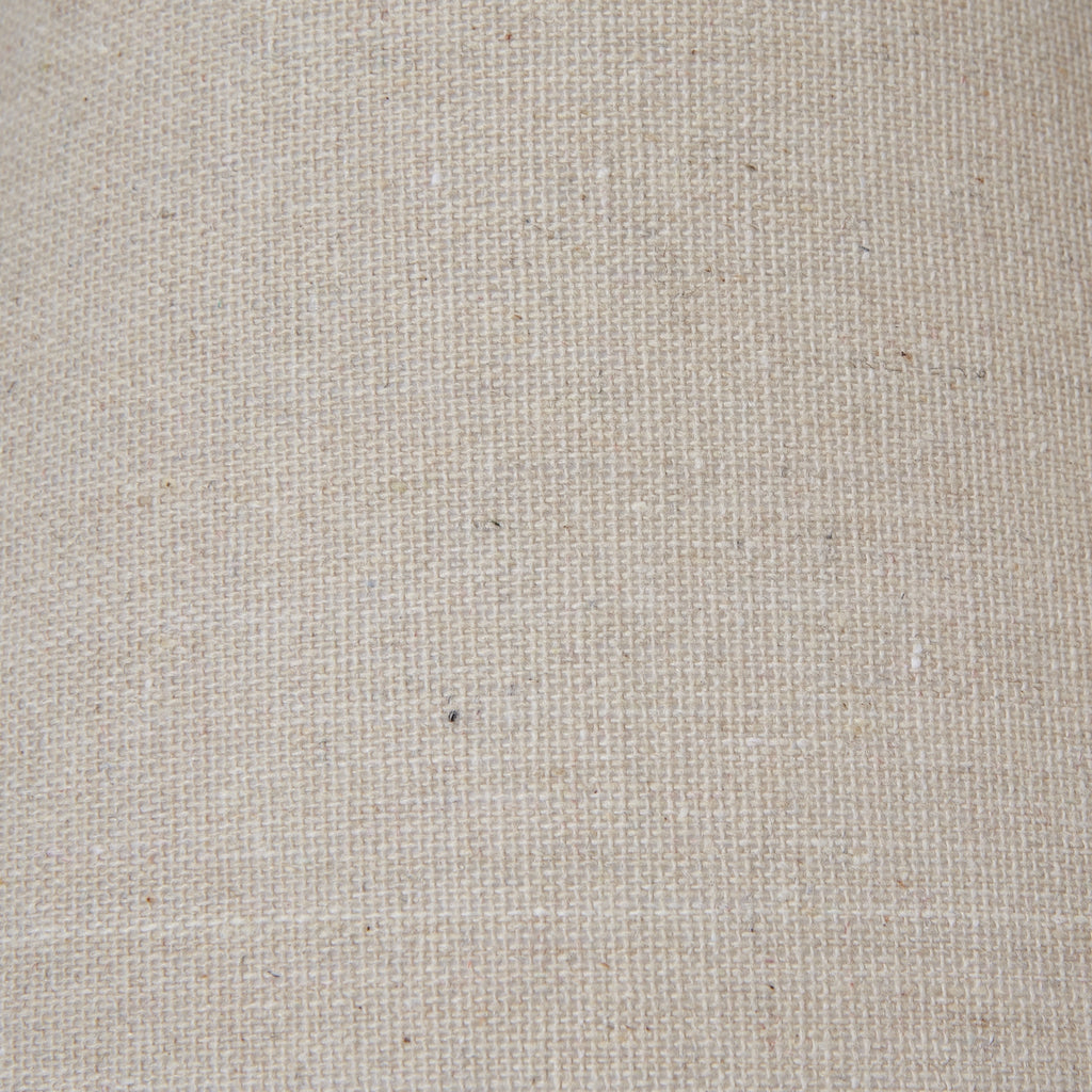 Close-up of beige lampshade fabric texture
