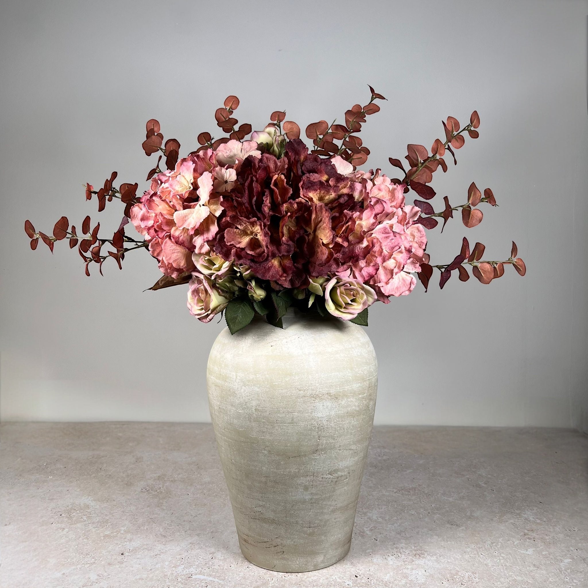 Aureum Faux Flower Arrangement