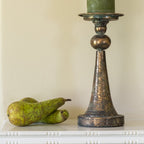 Aurelis Antique Gold Candle Holder