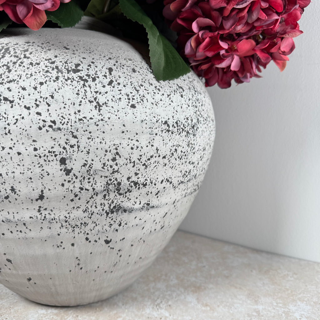 Belmont Large Stone Ceramic Vase