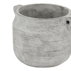 Brisa Rustic Grey Ceramic Pot