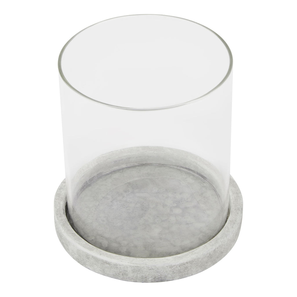 Brisa Stone Hurricane Lantern