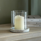 Brisa Stone Hurricane Lantern