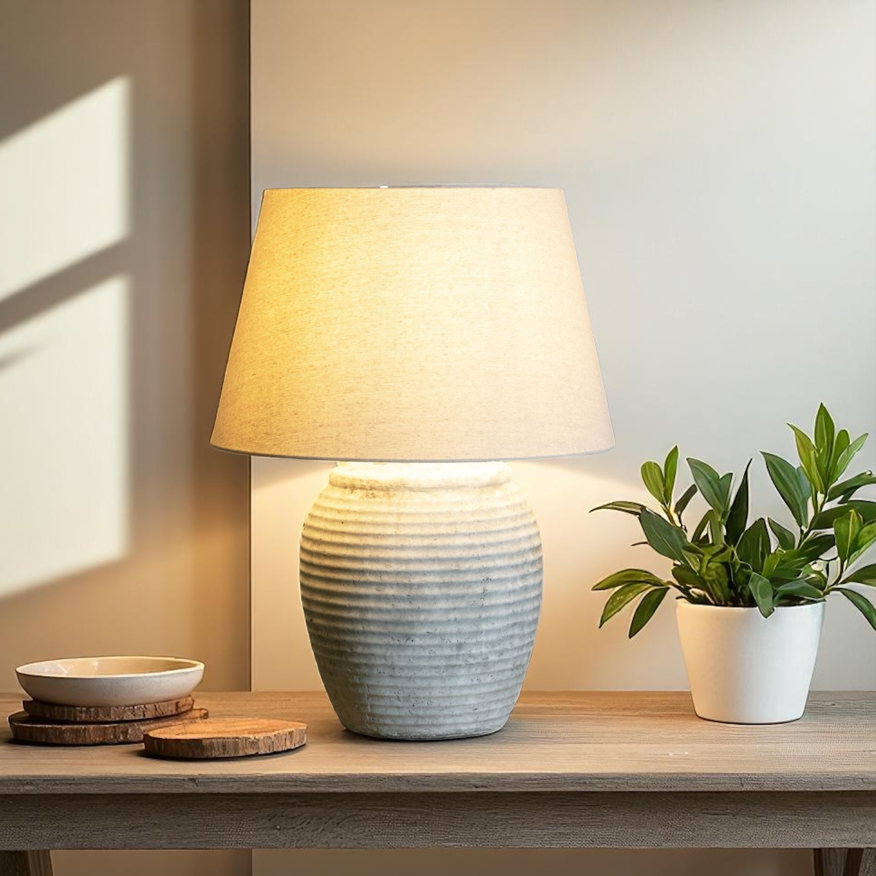 Liora Stone Table Lamp