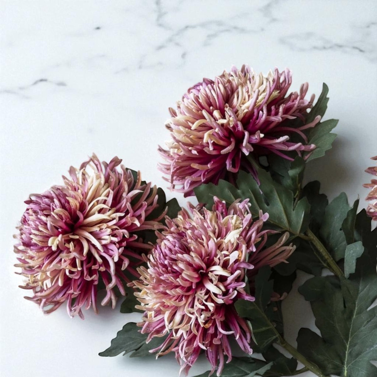 Artificial Chrysanthemum Pink Ombre