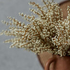 Cream Heather Bunch Stem