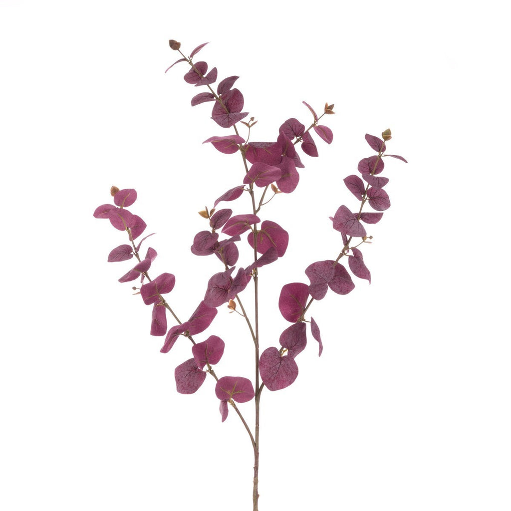 Dark Burgundy Eucalyptus Spray