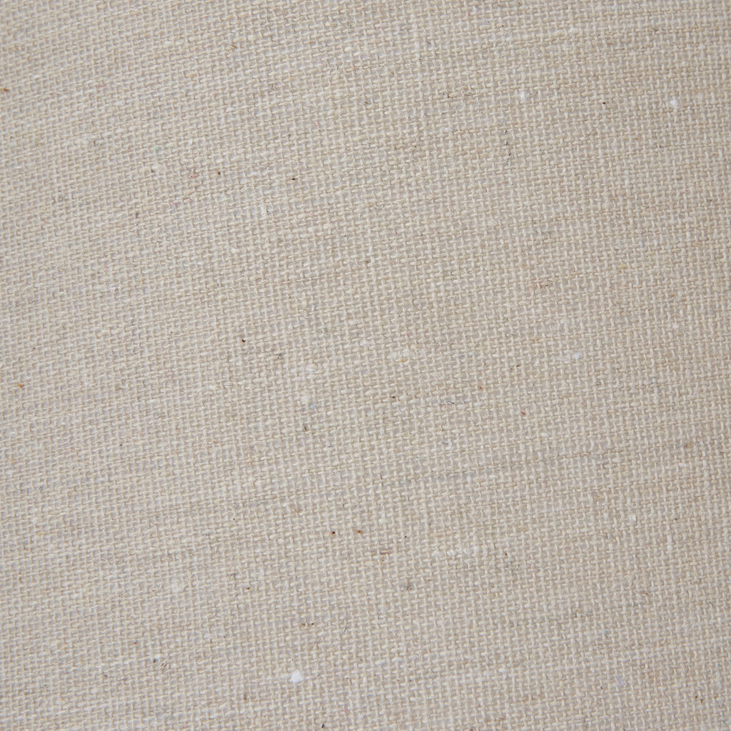 Close-up of cream fabric lampshade texture