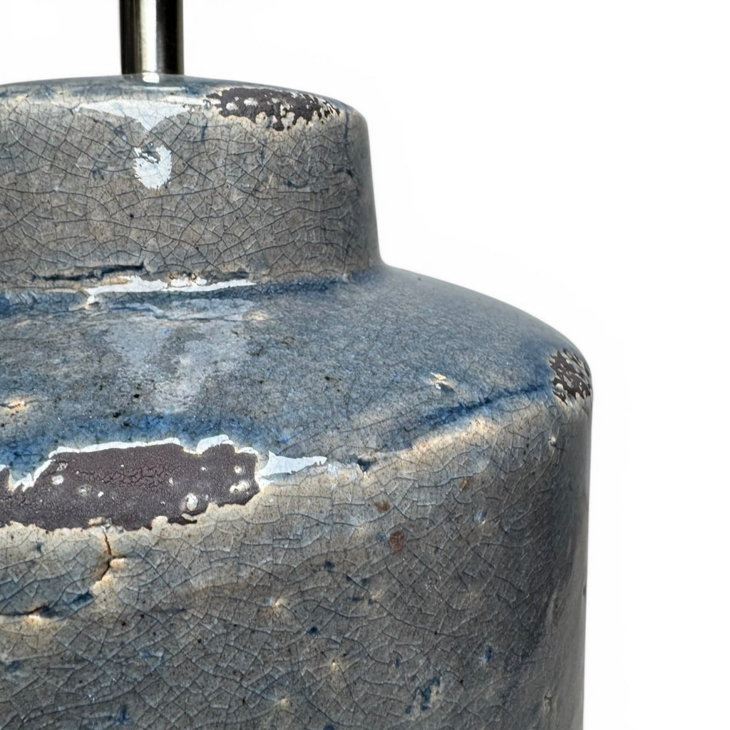 Elmsford Blue Ceramic Table Lamp