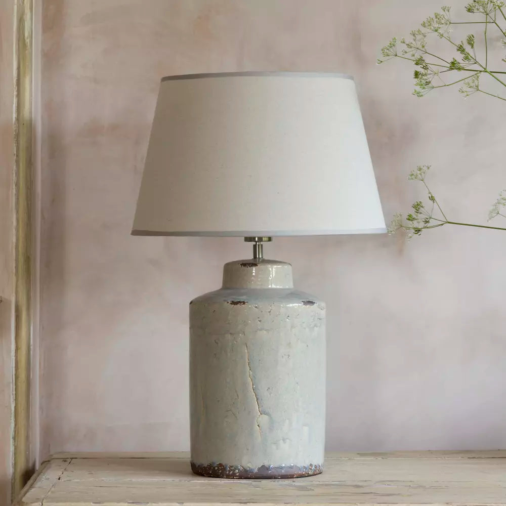 Elwick White Ceramic Table Lamp