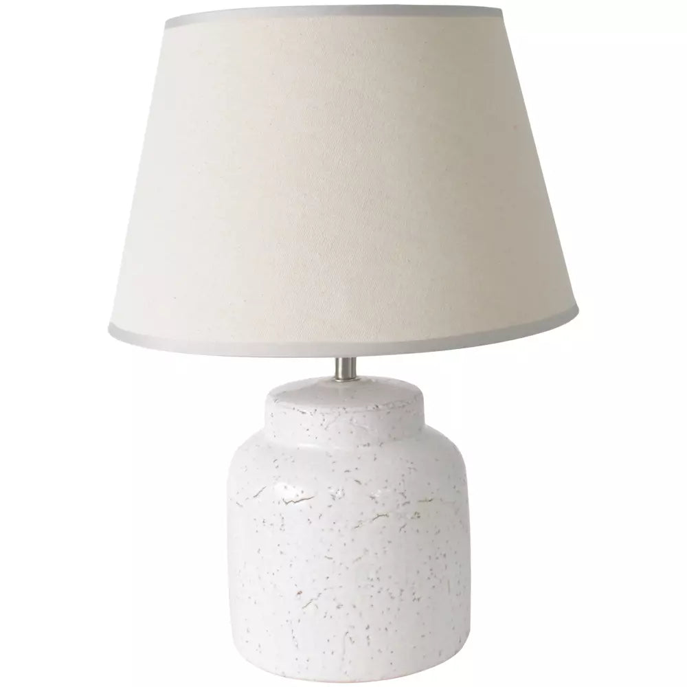 Fenwick White Ceramic Table Lamp