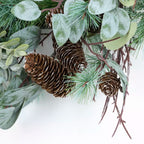 Foliage & Fircone Wreath