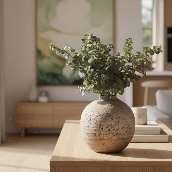 Halden Large Stone Ceramic Vase