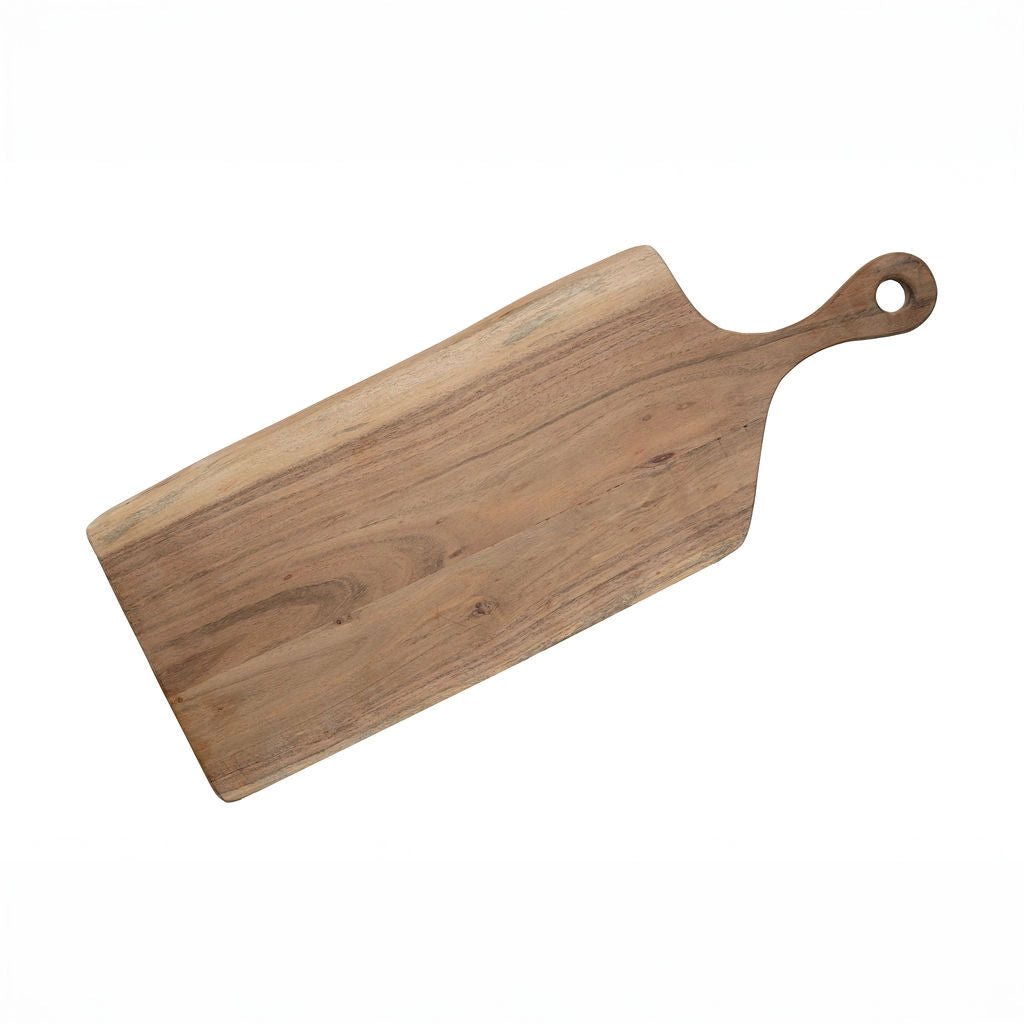 Handcrafted Acacia Wood Serving Board