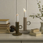 Huxley Ceramic Candle Holder with Handle