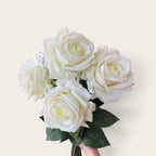 Large White Garden Rose
