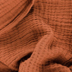 Lark Muslin Cotton Oversized Throw Pecan