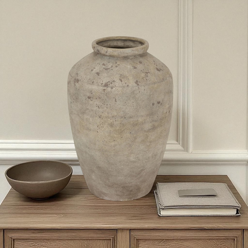 Luciana Large Mottled Vase