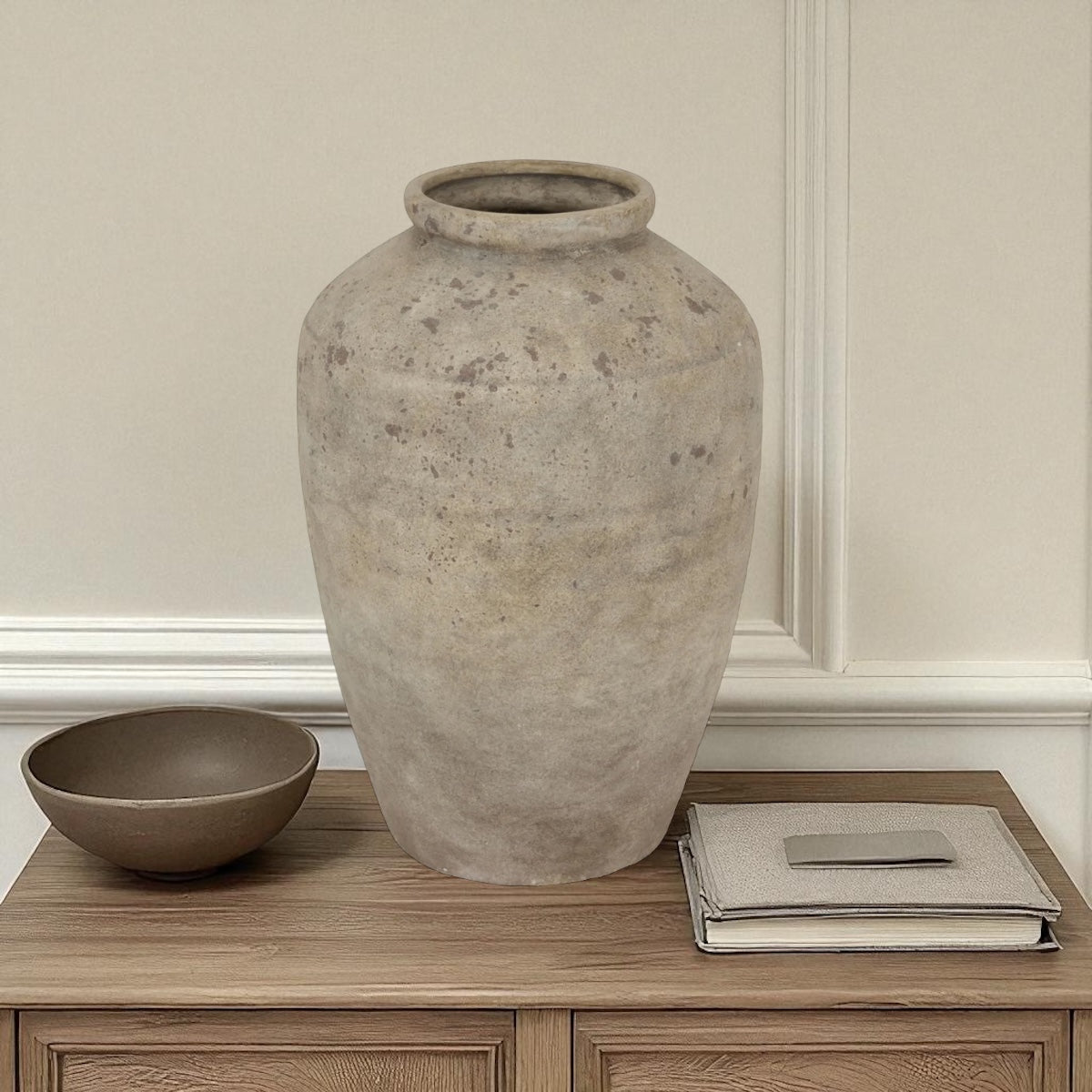 Luciana Large Mottled Vase