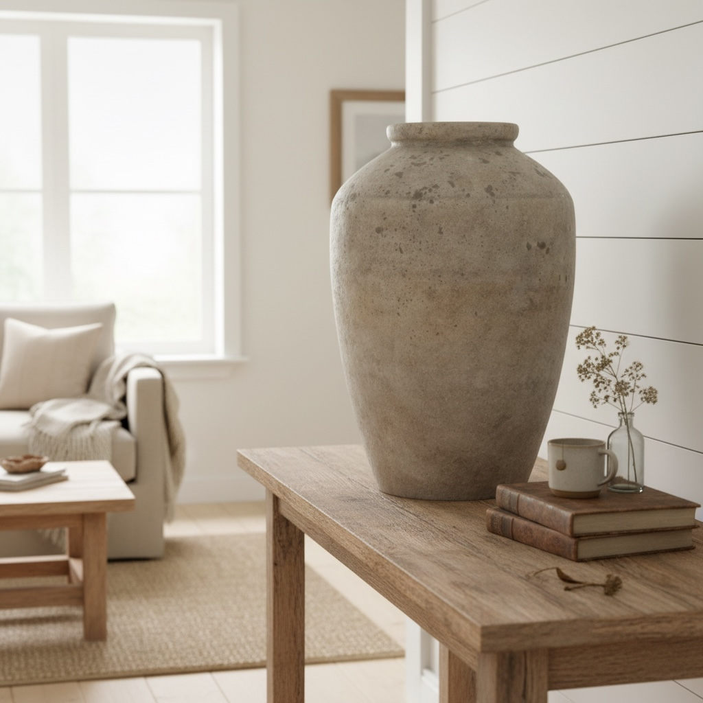 Luciana Large Mottled Vase